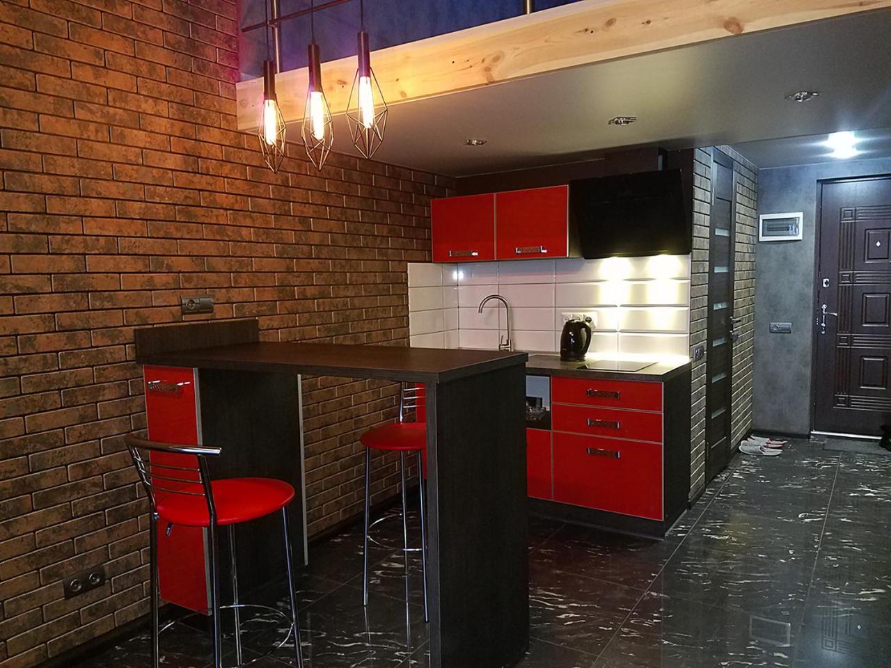 דירות חארקיב В Стиле Loft 2Ухэтажная Квартира. מראה חיצוני תמונה