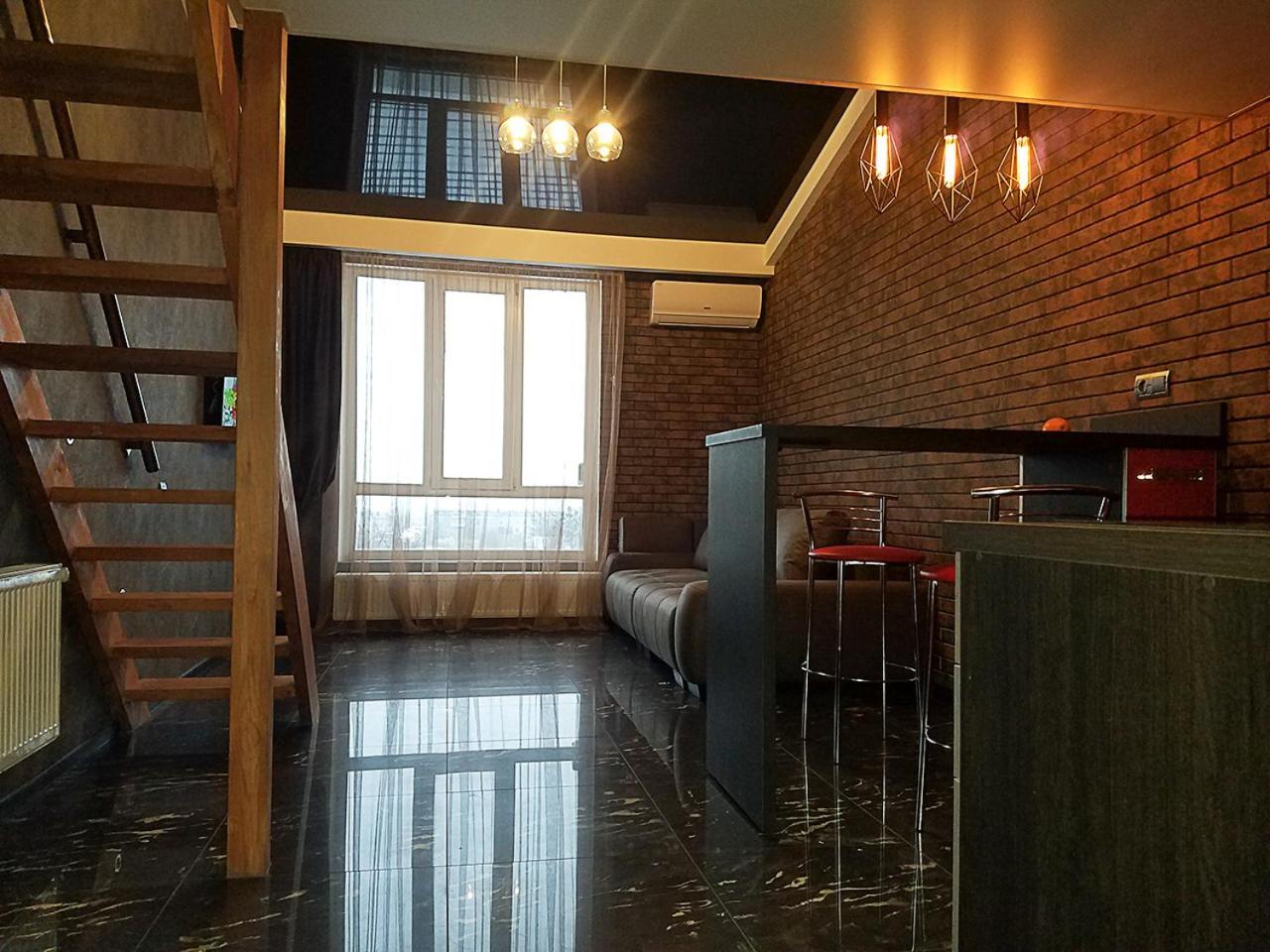 דירות חארקיב В Стиле Loft 2Ухэтажная Квартира. מראה חיצוני תמונה